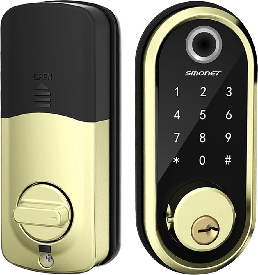 SMONET Y1-BF Smart Lock gold