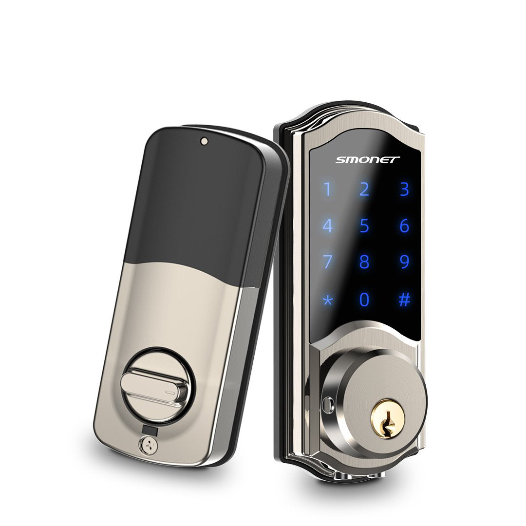 SMONET A1-B Smart Lock, Silver main picture