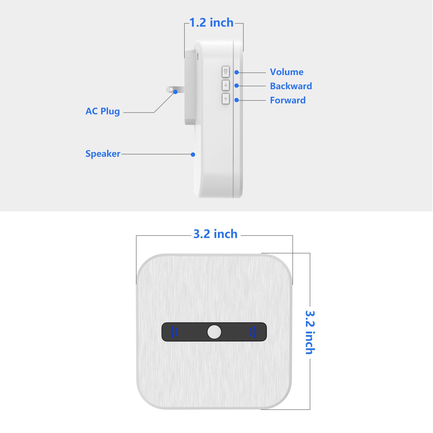 SMONET Video Doorbell & Smart Hub Detailed diagram