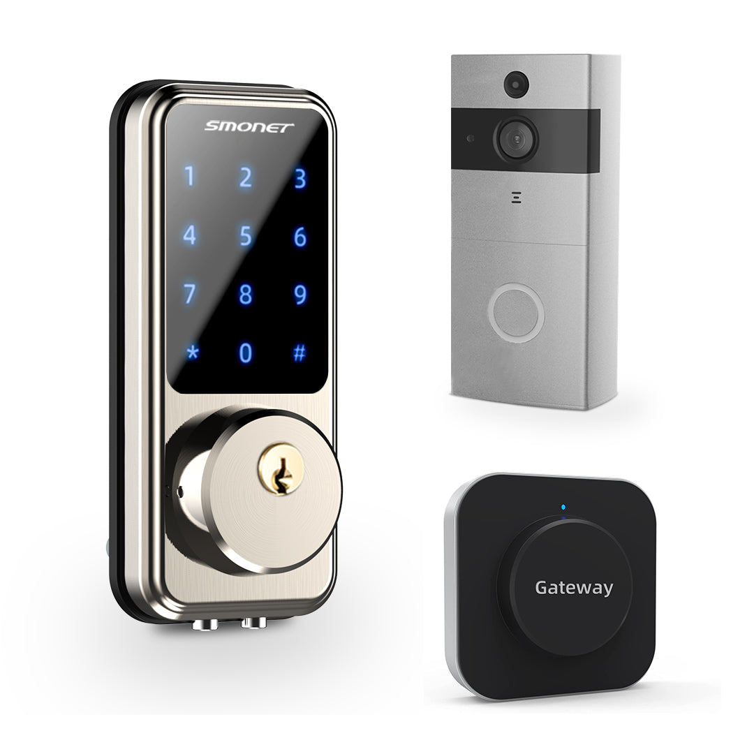 How Smonet Bluetooth Smart Lock and Video Doorbell Facilitate you