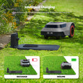 5-SMONET RLM1000 Electric Lawn Mower Intelligent Charging, Autonomously Returns to the Charging Station for Recharging.