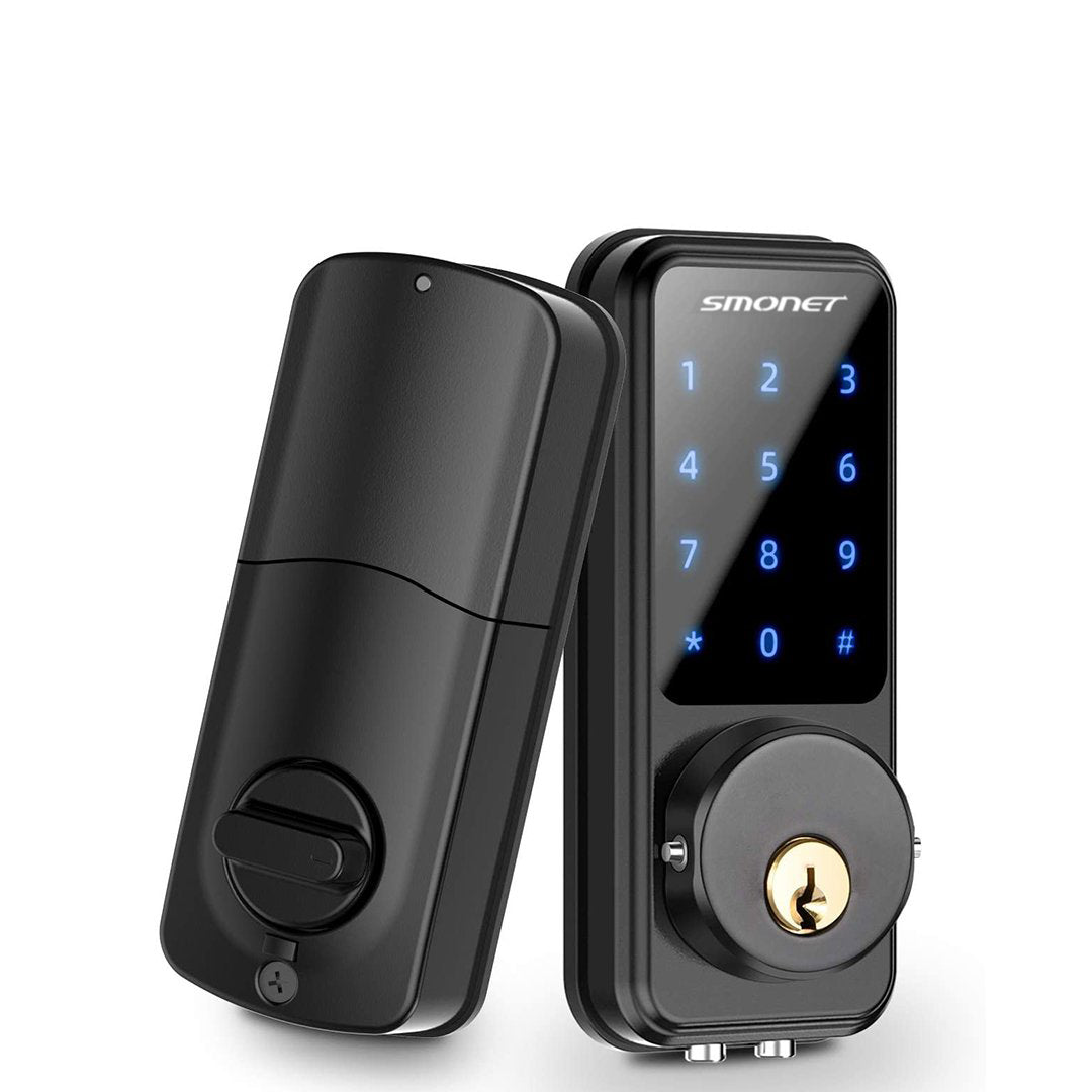 SMONET M1-B Smart Lock Black Main Image