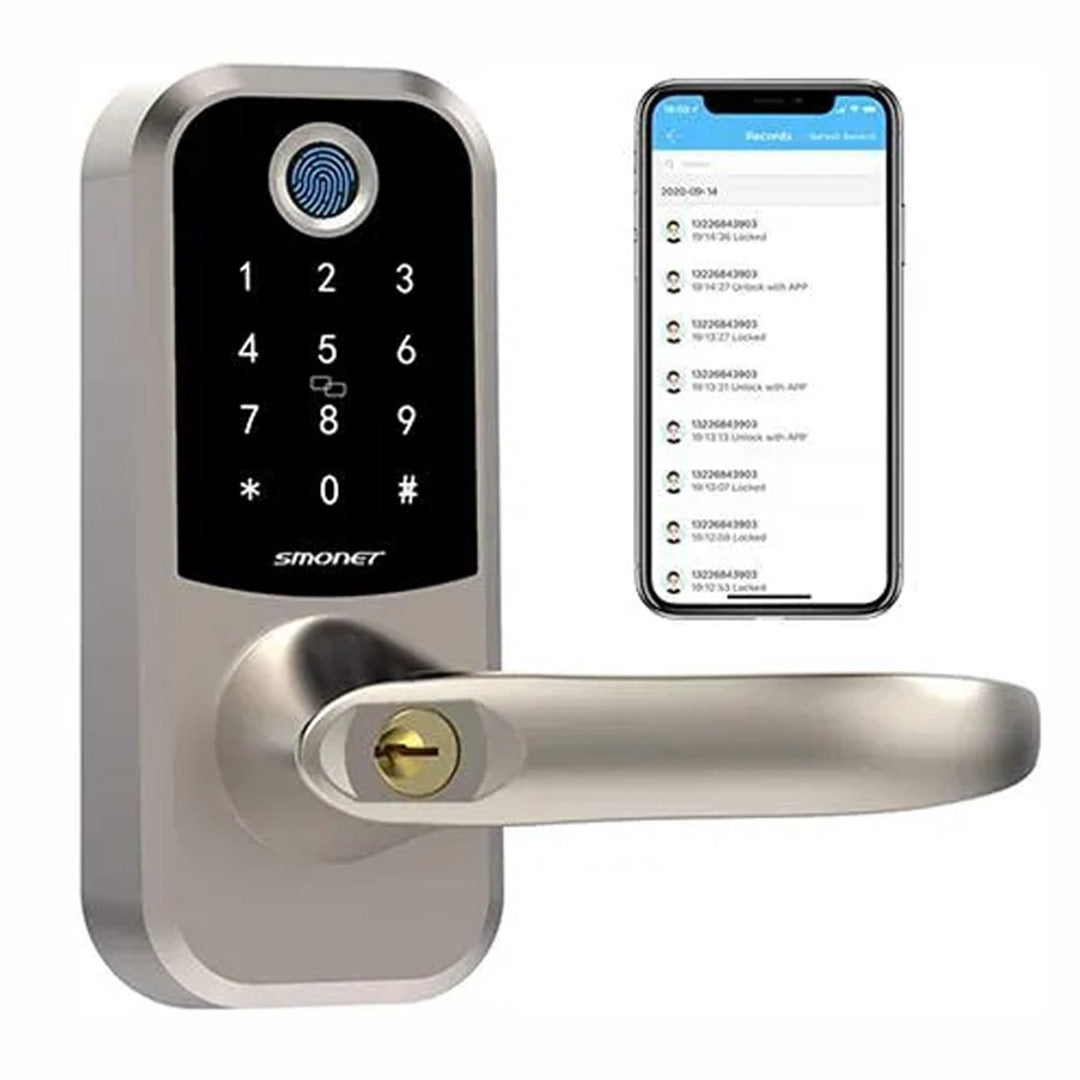 SMONET H1-BF Smart Lock With Handle, APP operation record