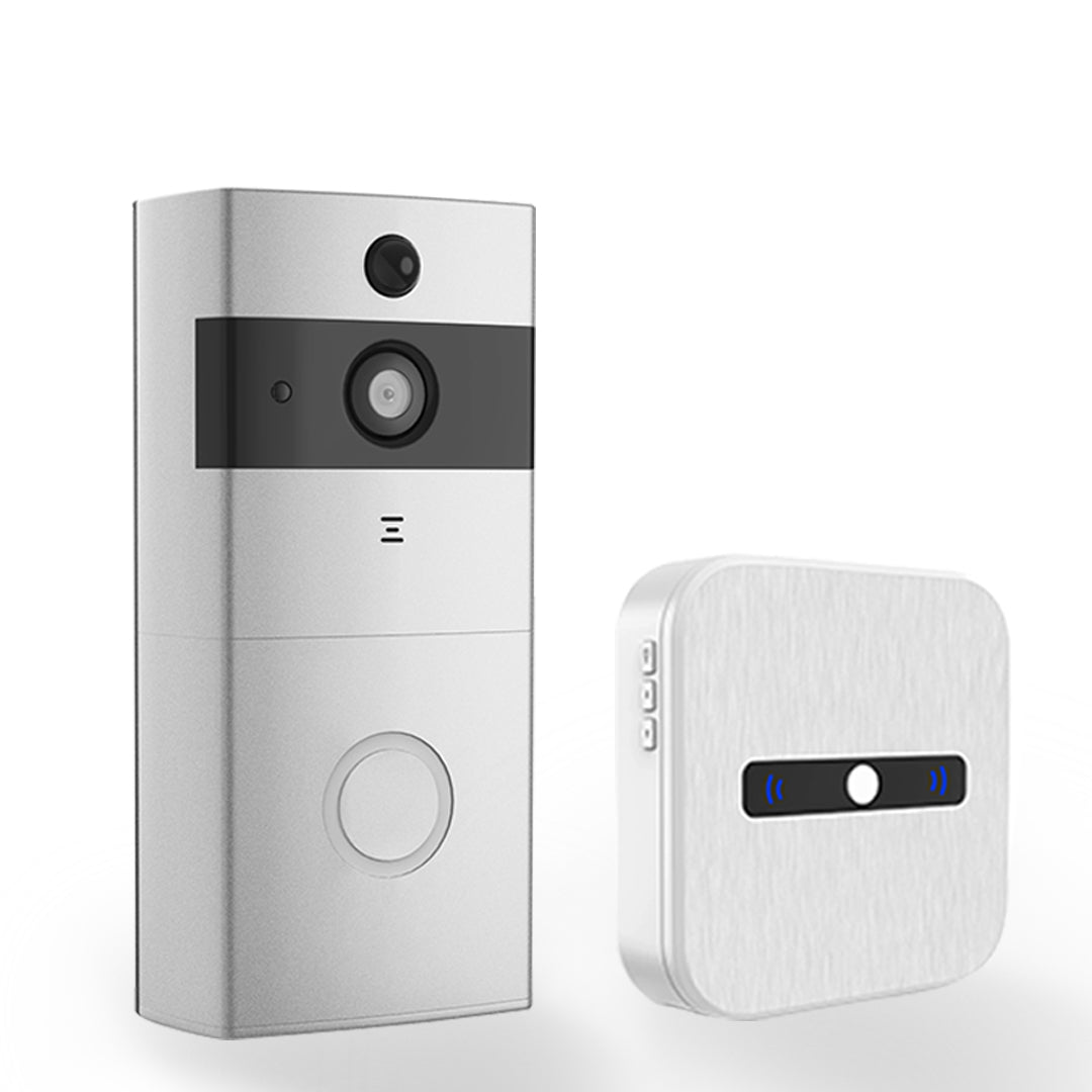 SMONET Video Doorbell & Smart Hub silver combination